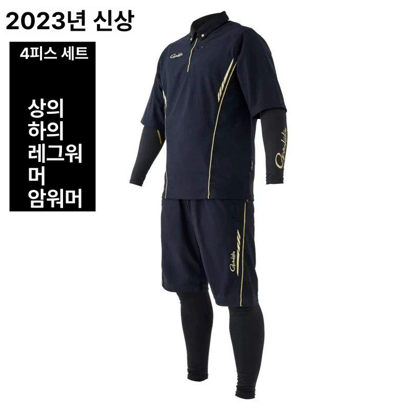 낚시 반바지 낚시복 한국다이와 화이트웨이브 선상 베이직 23신상 흑백4피스 L 65.0-75.0kg - 상세 이미지 3