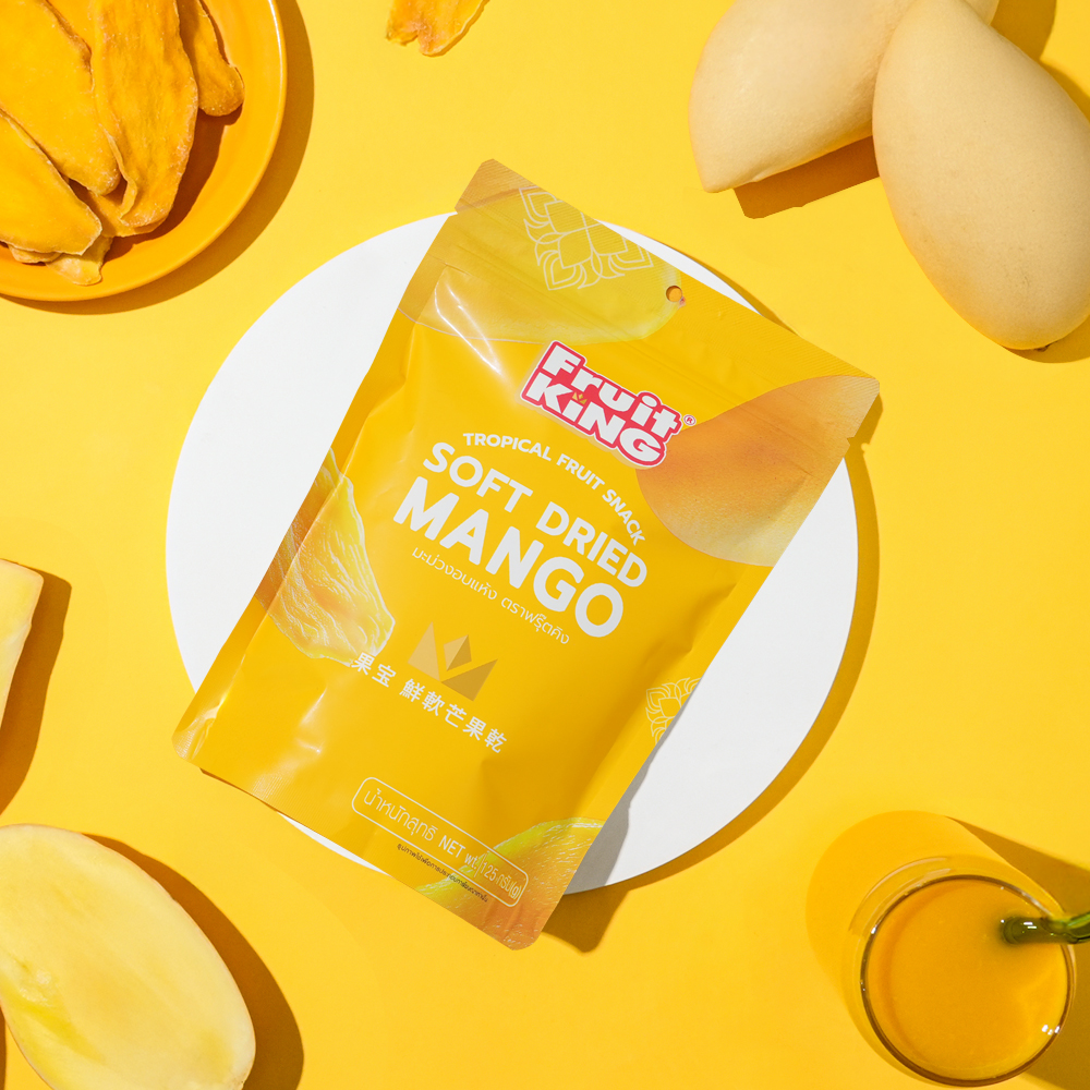 태국 건망고 스낵 말린망고 슬라이스 프루츠킹 Fruit King 125g, 9개 이미지 6
