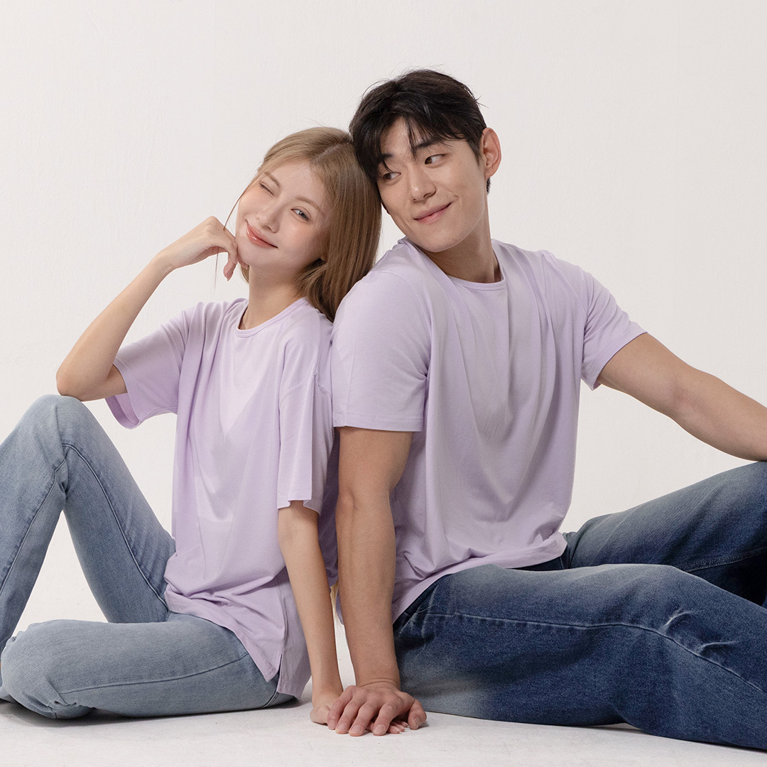[SET] 싸이클린 여성반팔티셔츠 3장세트 오가닉면 베이직 여자 면티셔츠 이미지 8