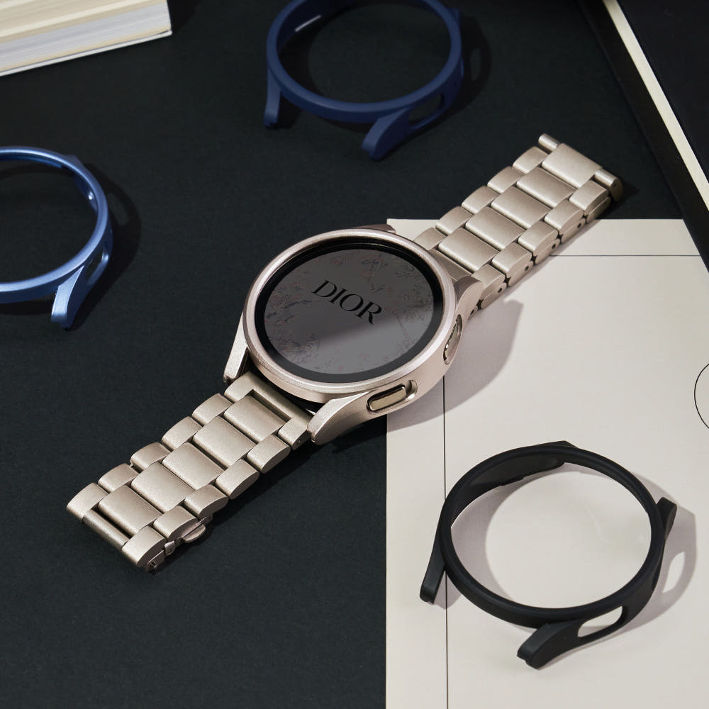 우먼스9999 갤럭시워치 7 스트랩 메탈 갤워치 6 5 4 클래식 액티브2 호환 밴드 시계줄 제품 이미지