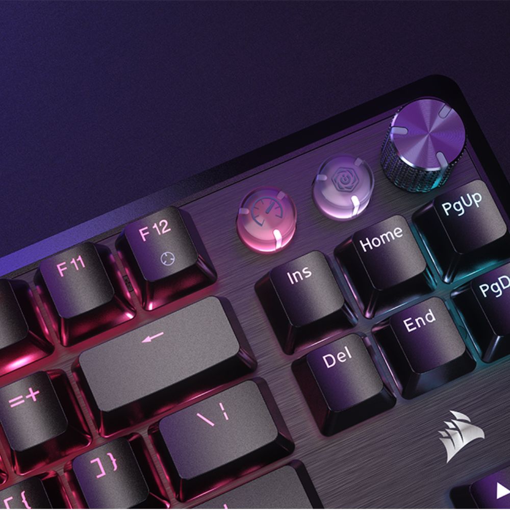 커세어 K70 MGX TKL 자석축 키보드 + 엘가토 스트림덱 플러스 블랙 세트 - 상세 이미지 4