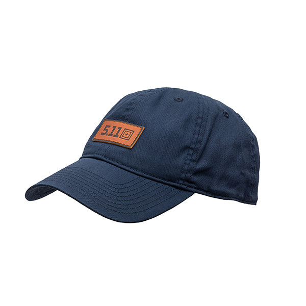 5.11 택티컬 레더 박스 로고 캡(퍼시픽 네이비) - Leather Box Logo Cap(Pacific Navy) - 상세 이미지 2