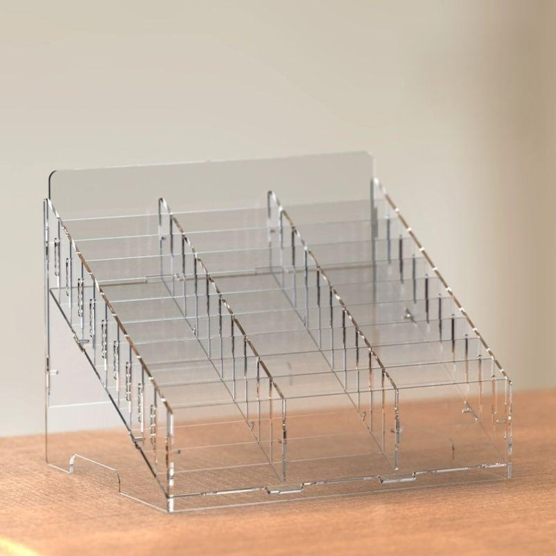 카드키 보관함 아크릴 수거함 키박스 수납함 50칸 5x10 52x너비 24x높이 - 상품 이미지
