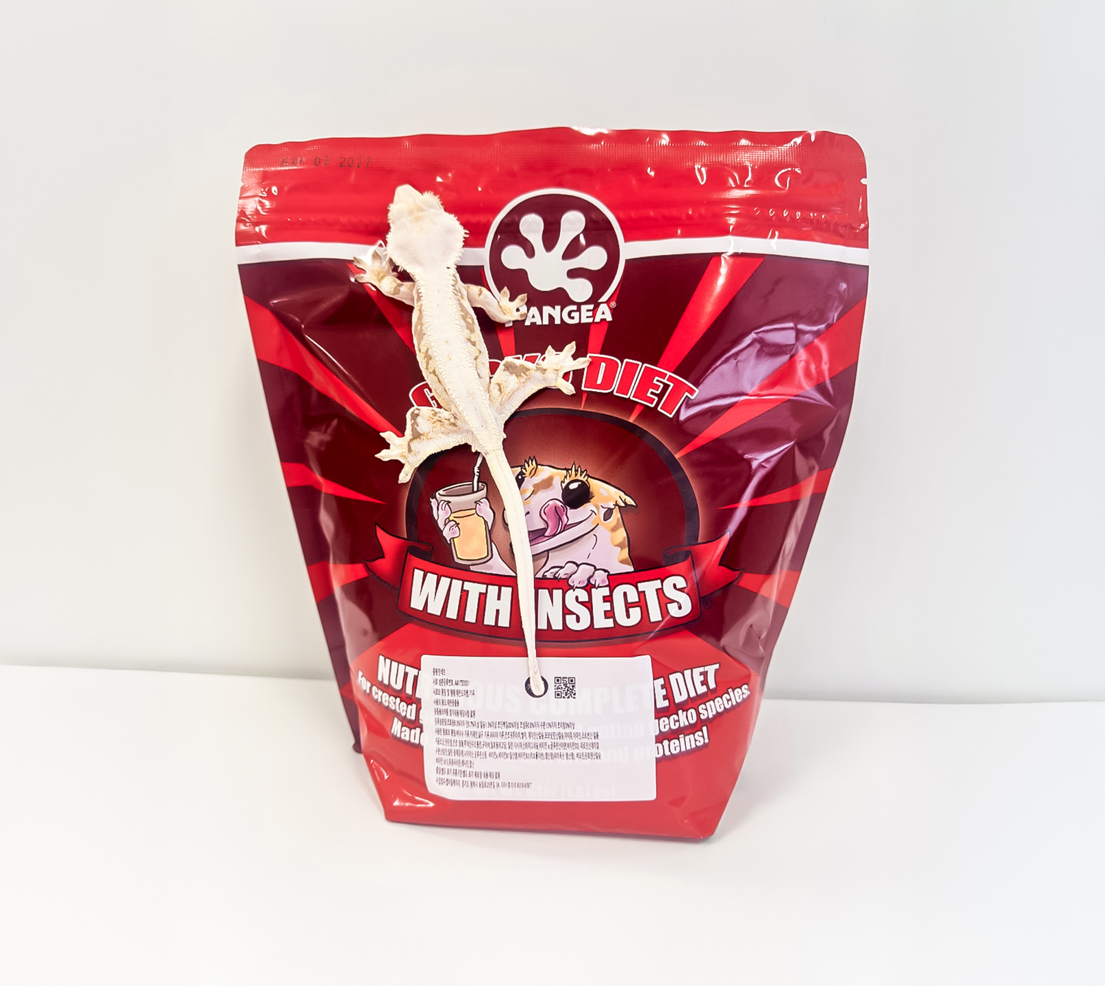 도마뱀 사료 크레스티드게코 먹이 슈퍼푸드 판게아 인섹트 454g(16온스) 제품 이미지