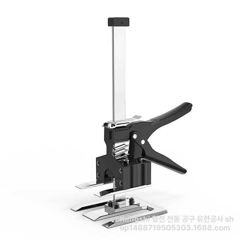 타일 리프트 받침대 클램프 자키 고정기 타일고정 공구 전면 업그레이드 듀얼 포크 21cm - 상품 이미지