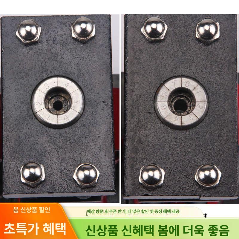 고압호스 압착 프레스 파이프 농사 클램프 호스캡 6치 소헤드 기계 커버없음 접합없음 - 상세 이미지 2