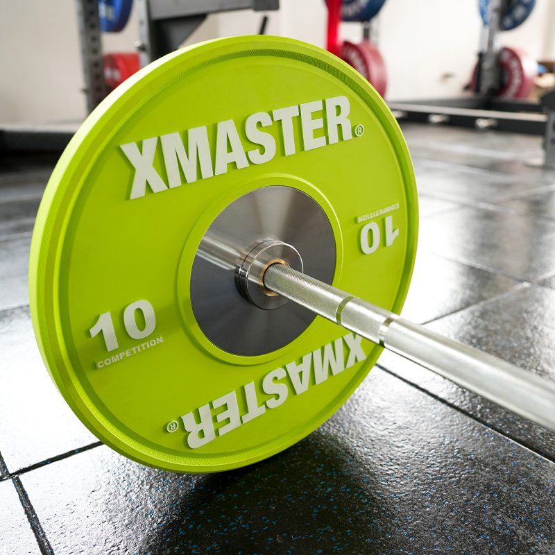 엑스마스터 바벨 15kg 20kg 트레이닝용/경기용/파워리프팅용 홈트 헬스 중량 경기용 바(15kg) - 상세 이미지 4