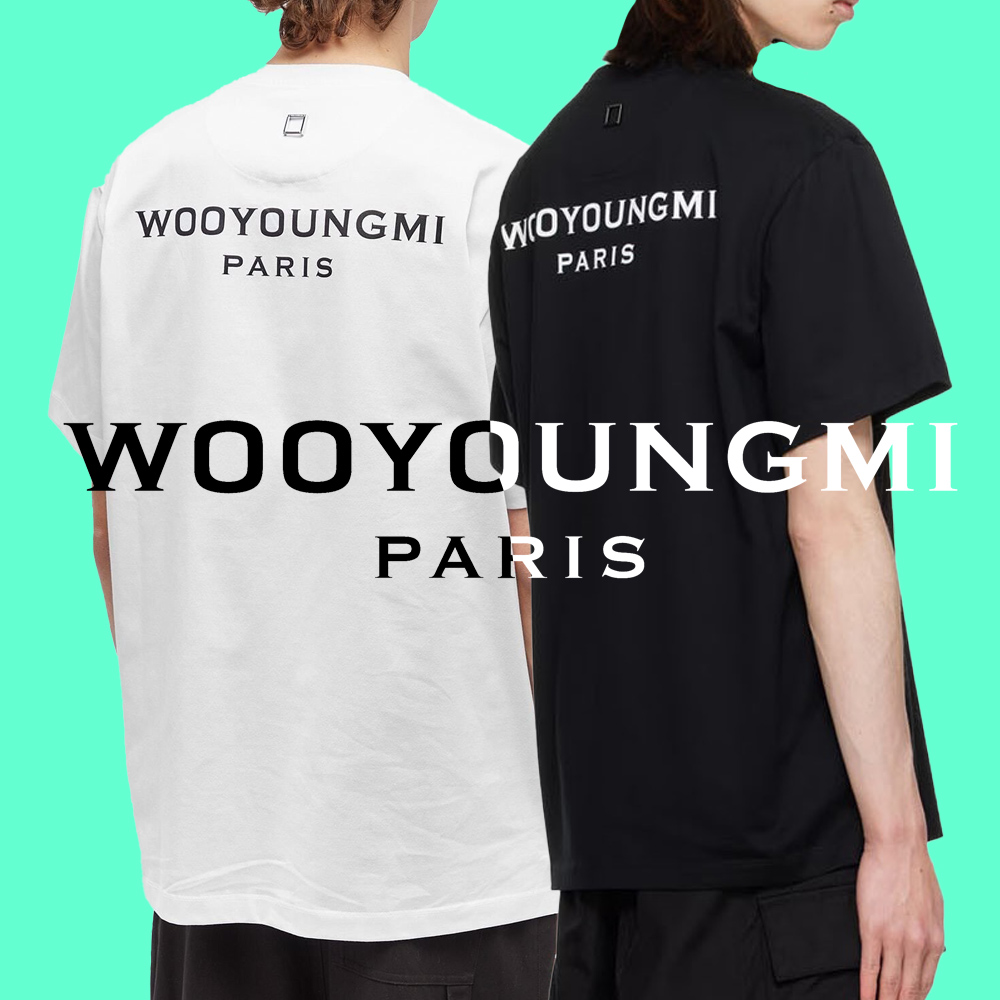 [당일발송] 우영미 반팔 티셔츠 백로고 플라워 3D프린팅 산호 모음전 할인 FW25