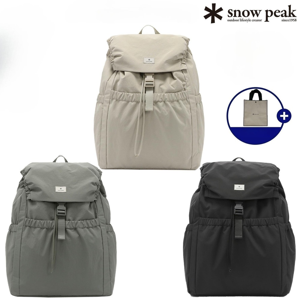 스노우피크 백팩 17L 남녀공용 데일리 캠핑 배낭 S25ZUCBP10 - 메인 이미지