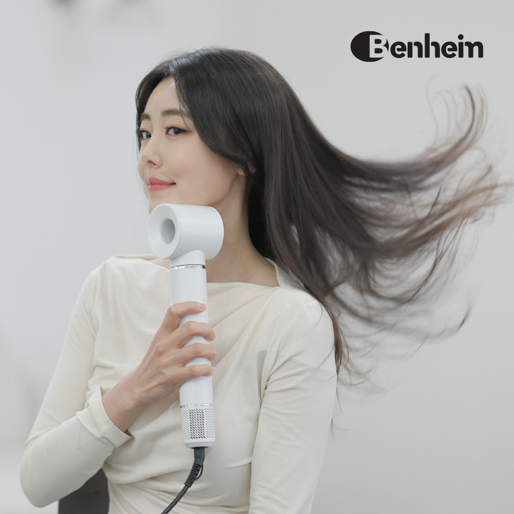 벤하임 헤어스타일러 에어 컬링 랩 드라이기 고데기 볼륨 - 상세 이미지 3
