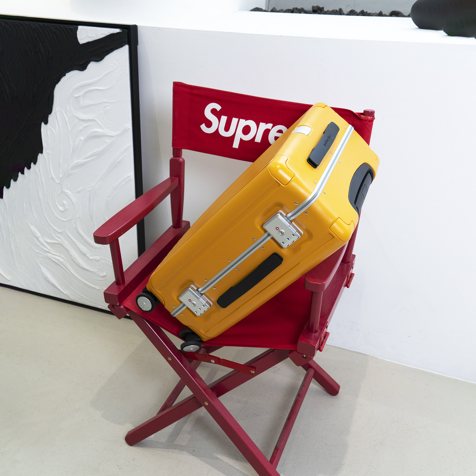 기내용캐리어 여행용 수화물용 알루미늄 저소음 캐리어 히노모토저울핸들 50.8cm(20인치), 머스타드 - 상세 이미지 4