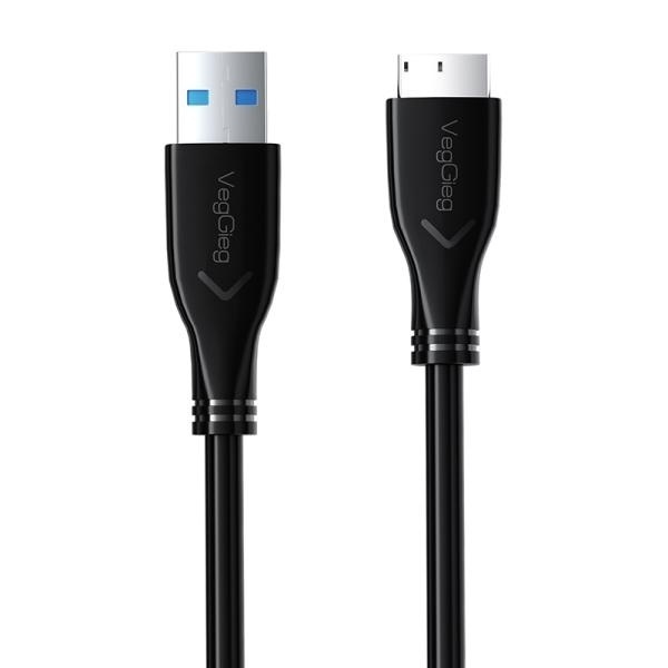 마이크로텍 USB 3.0 Micro B 외장하드 케이블 삼성 도시바 WD 연결선 0.5m - 상세 이미지 2