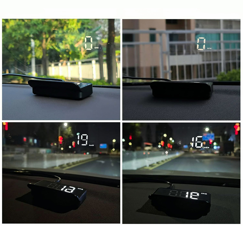 [EVENT]클레버 HUD 헤드업디스플레이 GPS 자동차 속도계 차량용 USB타입 CHM1