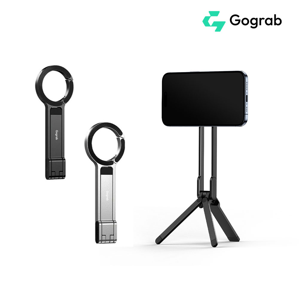 고그랩 카라비너 스마트폰 맥세이프 미니 삼각대