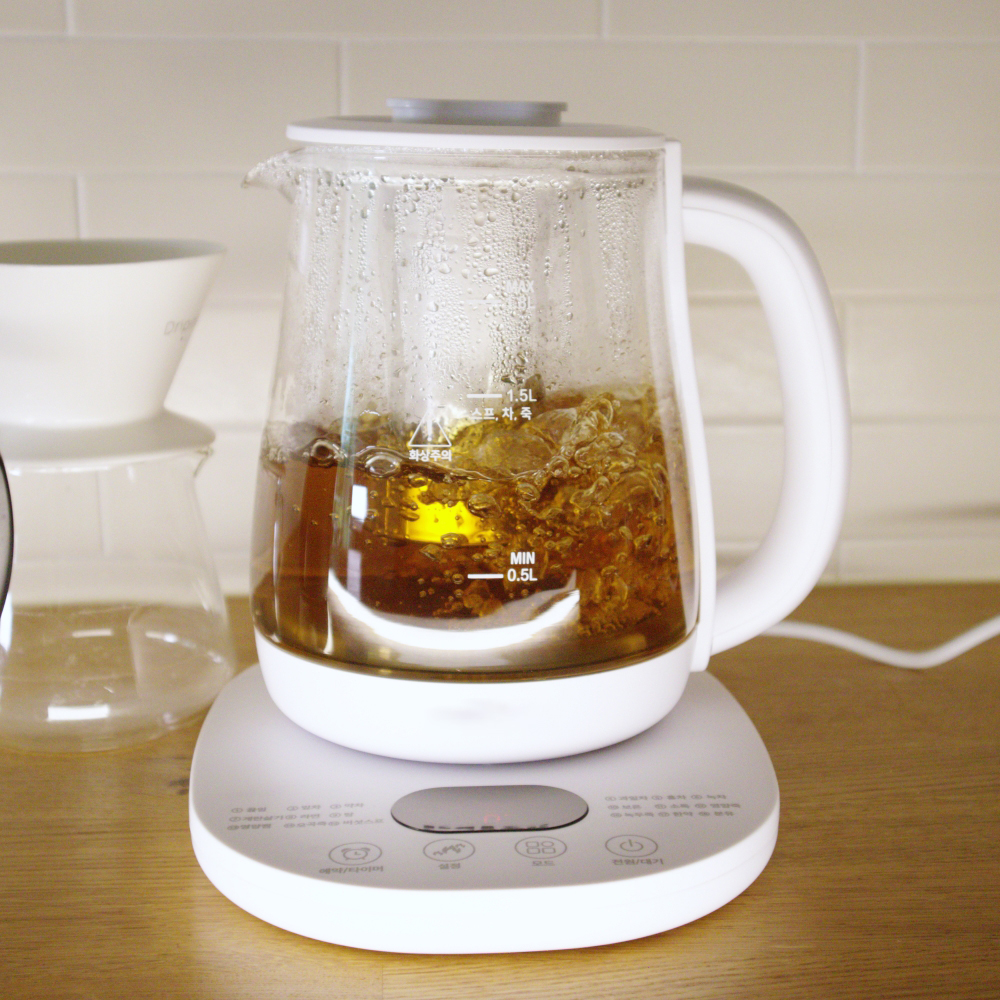가정용 전기 약탕기 내열유리 홍삼제조기 기계 탕약기 홍삼달이기