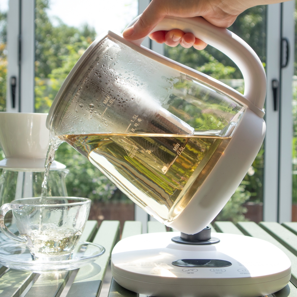 내열유리 전기포트 커피포터 포트기 차탕기 티포트 티마스터