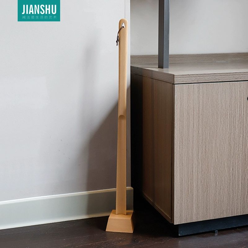 구두주걱 스탠드 긴 집들이 식당 구두 주걱 선물 세우는 흑호두나무 28cm - 상세 이미지 4