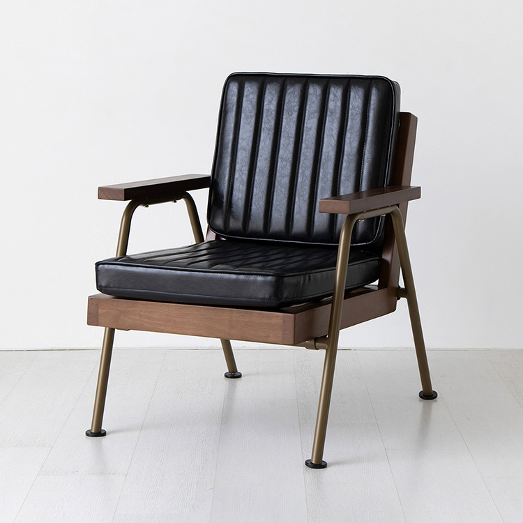 네르센 소파 YN131 스툴미포함, 블랙 3486.2577, 1인용