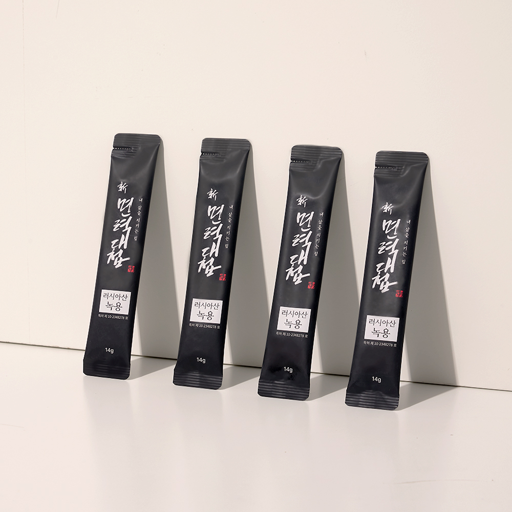 신면력대첩 러시아 녹용,  아이 키즈 어린이 성장 집중력 스틱 14포, 1개 이미지 4