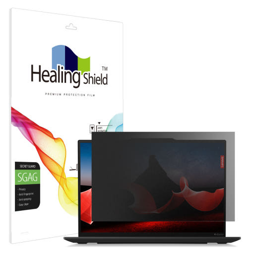 프라이버시 필름 각도에 따른 화면 변화 예시 이미지