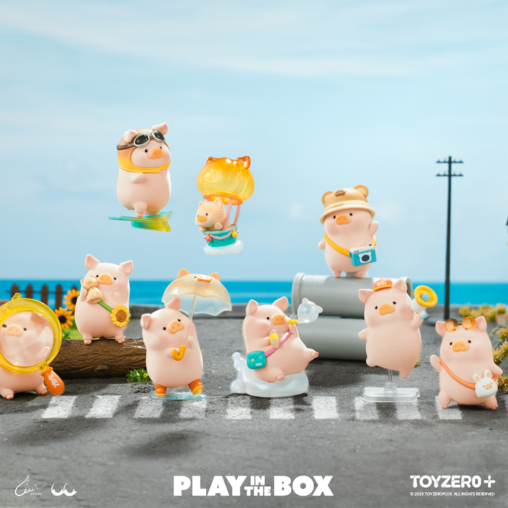 [플레이인더박스] 루루 더 피기 트래블 시리즈 블라인드박스 랜덤피규어