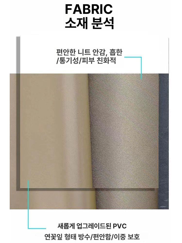 가슴장화 갯벌 체험옷 바지장화 멜빵 카키 오렌지레드멜빵바지대주머니 36 신발 사이즈 - 상세 이미지 3