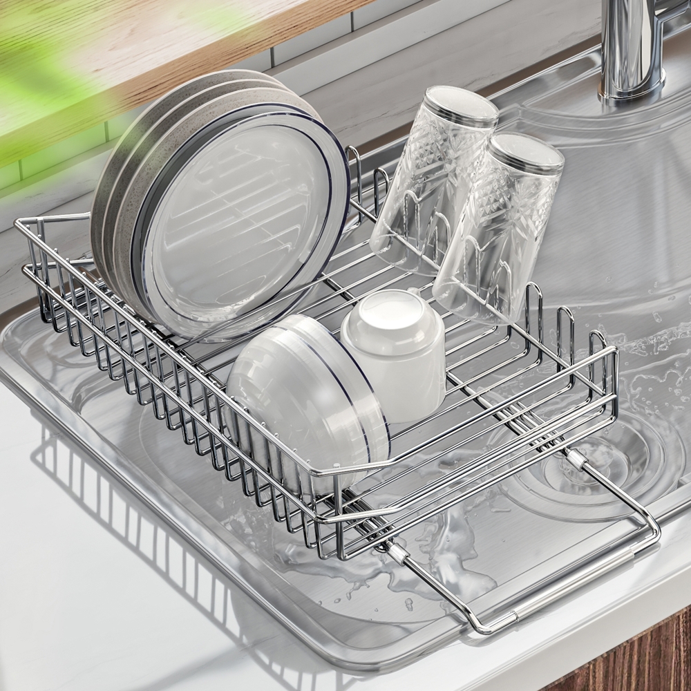 와이드형 설거지 물받이 싱크대 그릇거치대B