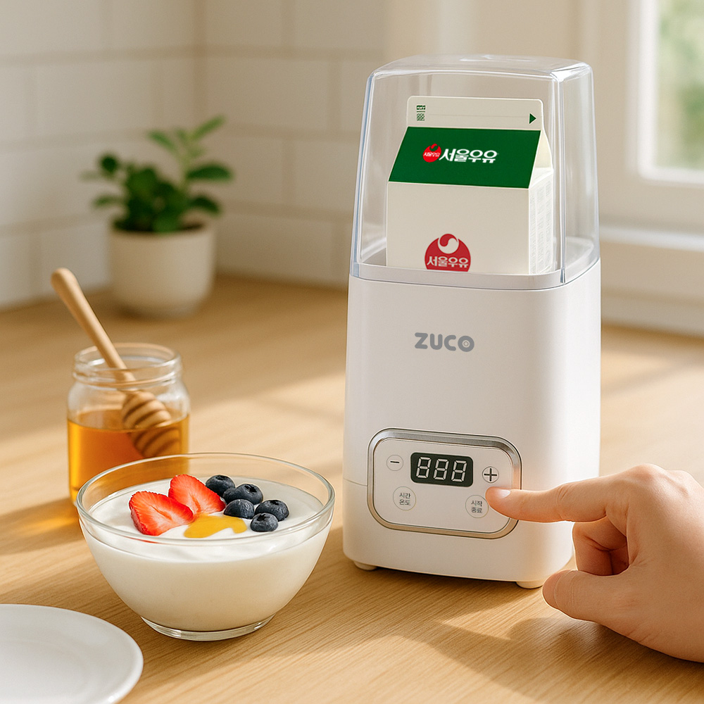 주코 야미 요거트 메이커 요구르트 만들기 플레인 그릭 ZCY-CL100
