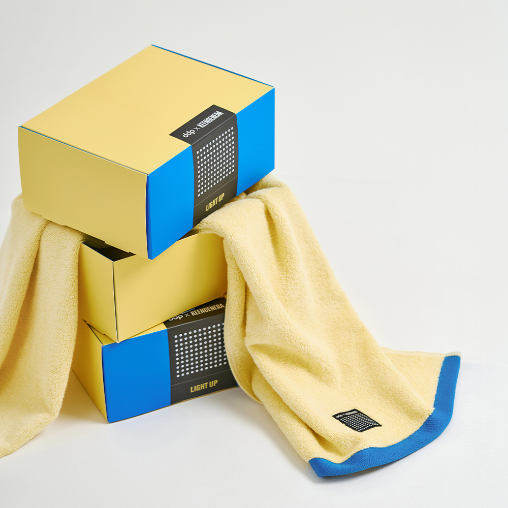 [킨제네라] DDP X KGNRA TOWEL_Light up(2P)