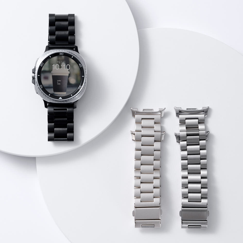 우먼스9999 갤럭시워치8스트랩 클래식 메탈스트랩 밴드 시계줄 줄질 호환 제품 이미지