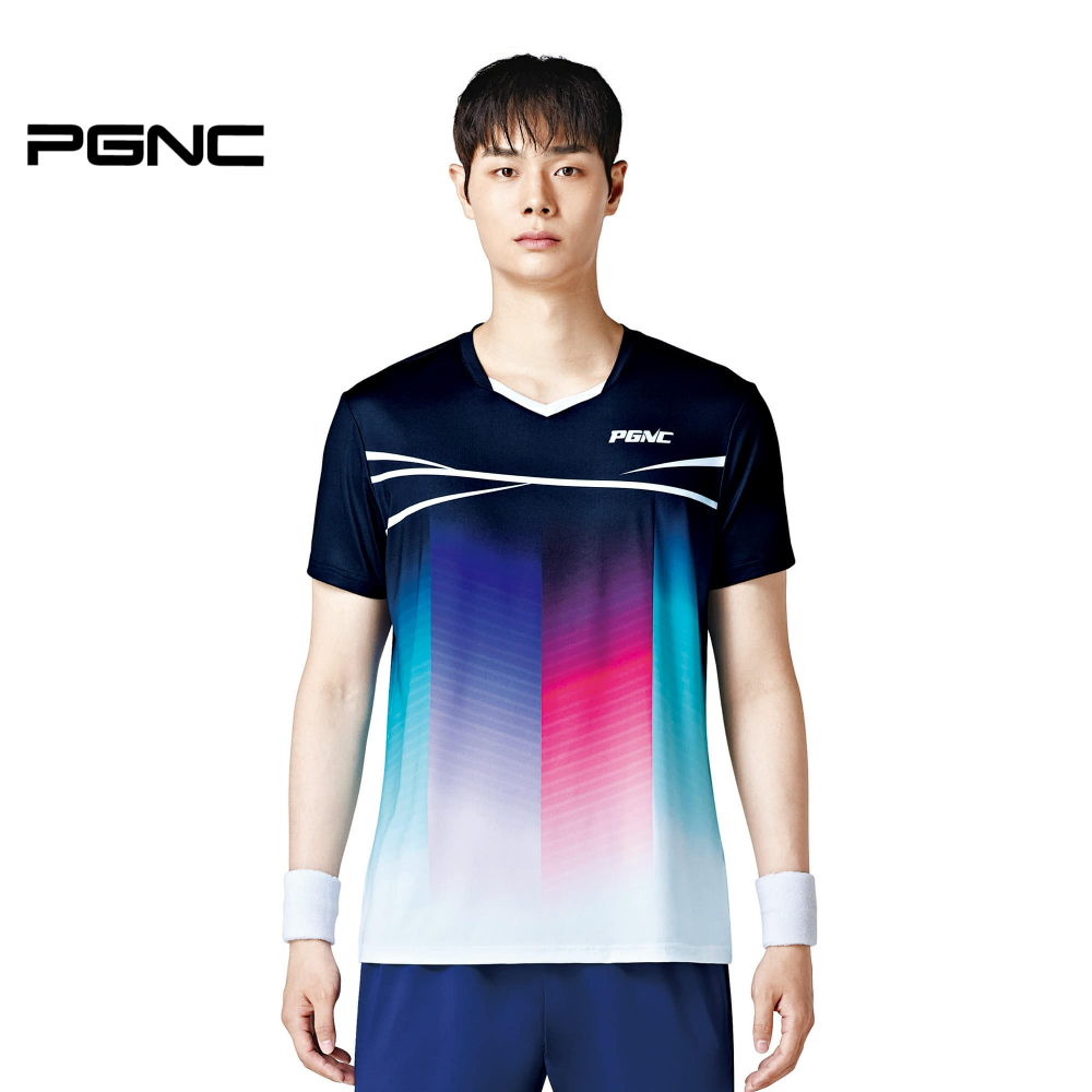 패기앤코 배드민턴의류 유니폼 반팔 배드민턴 경기복 상의 RT-1070