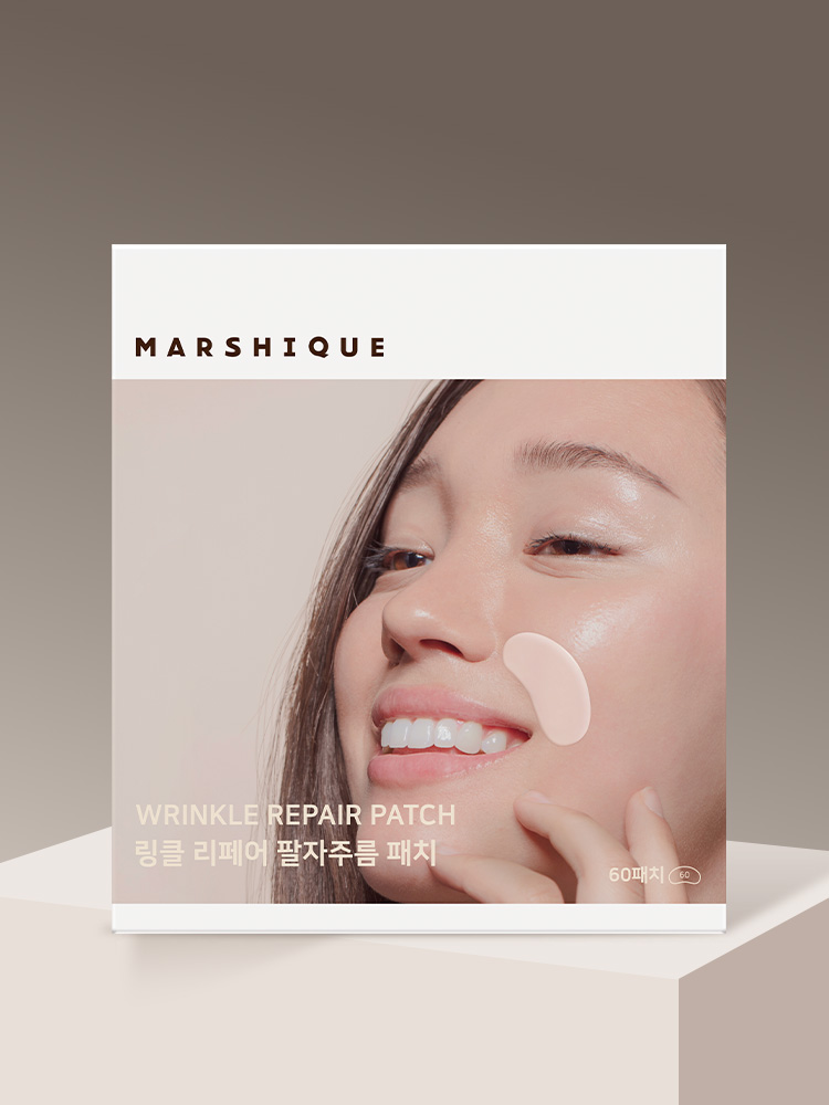 마르시끄 링클 리페어 팔자 주름 패치 1팩(60개)-표정주름, 수면주름, 노화주름, 주름접힘방지