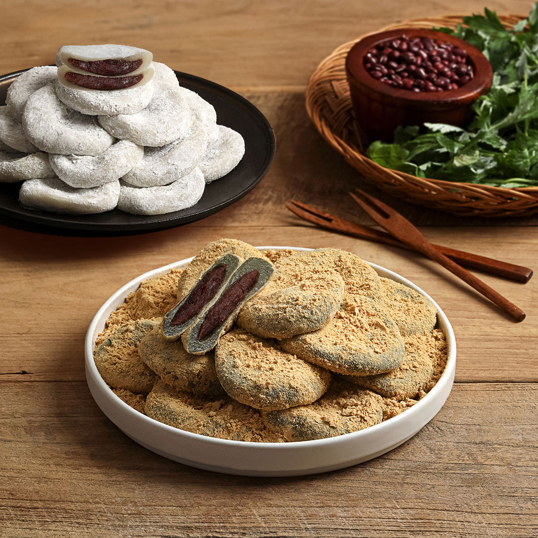 [리타방앗간] 시그니처 2종 선물세트 (콩쑥개떡 32개입+옛날찹쌀떡 30개입) - 상세 이미지 2