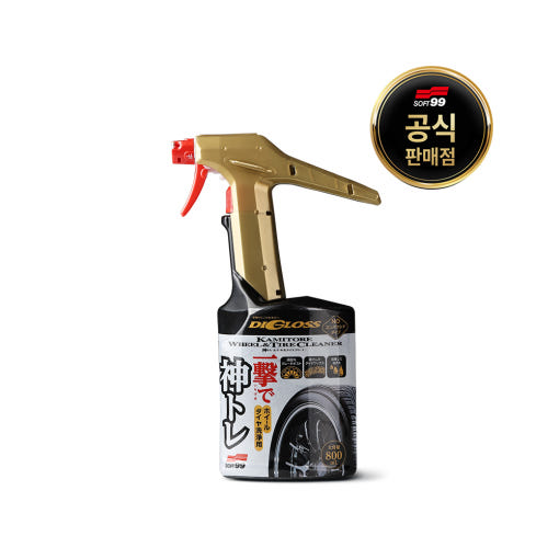 소프트99 휠타이어세정제 디글로스 카미토레 L-66 800ml 타이어 휠 클리너 - 상품 이미지