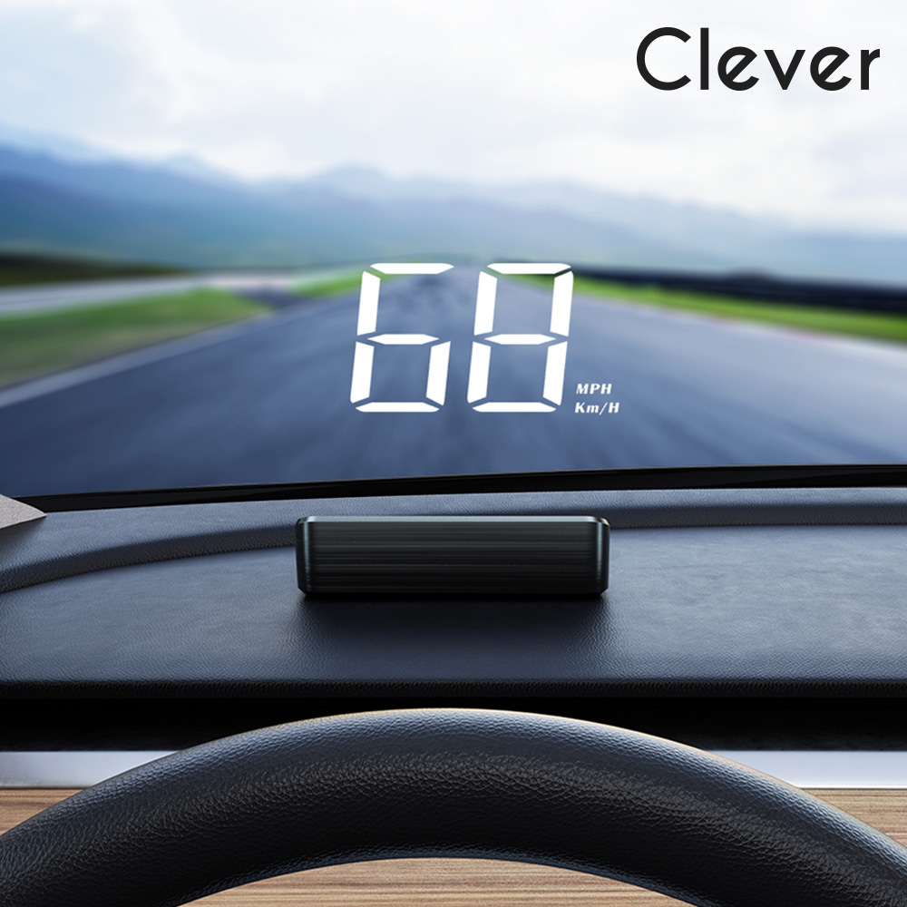 [EVENT]클레버 HUD 헤드업디스플레이 GPS 자동차 속도계 차량용 USB타입 CHM1