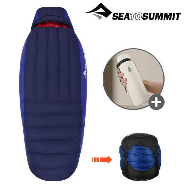 씨투써밋 앰플리튜드 AM3 RG 침낭(지퍼링크RL) 백패킹 캠핑 침낭