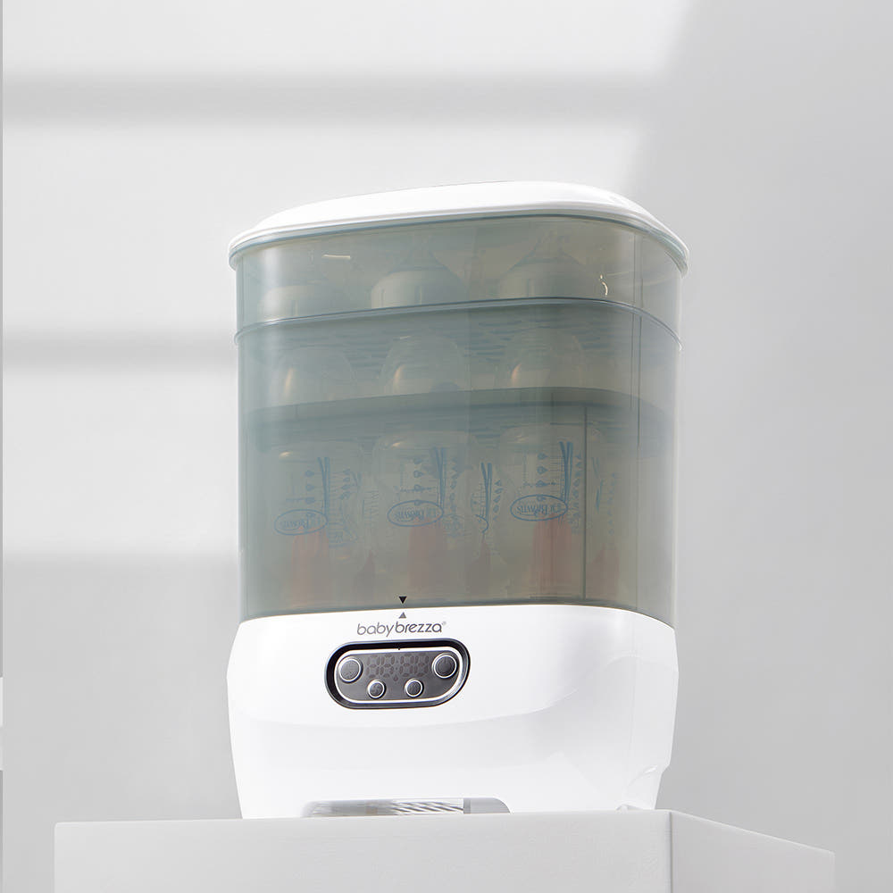 스팀 살균 작동 모습