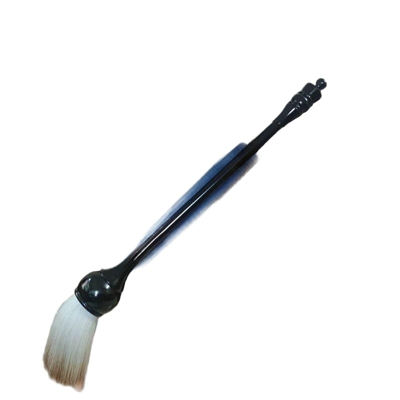 대붓 대형 브러쉬 두필 목간 붓 소품 붓글씨 행위예술 태극 붓 전체 길이 68cm 두필 - 상품 이미지