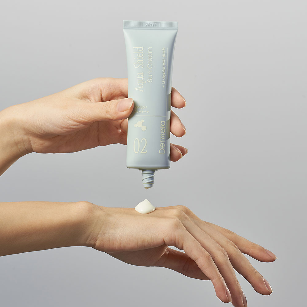 더멜라 아쿠아 쉴드 선크림 50ml - 상세 이미지 5