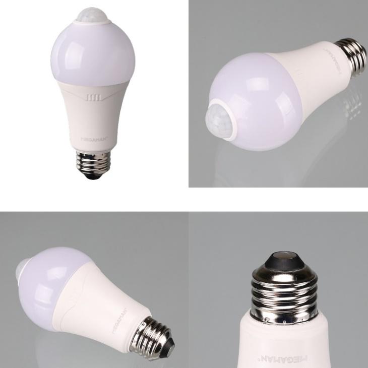 4M 센서전구 10W LED 벌브 전구 센서 램프 E26 - 메인 이미지