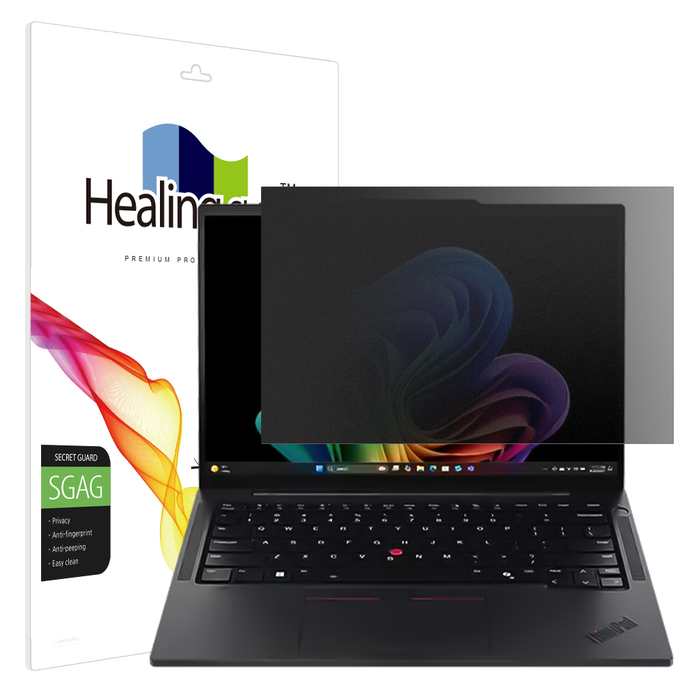 레노버 씽크패드 T14s Gen6 라이젠 AI 논터치 프라이버시 저반사 사생활 보호필름 액정