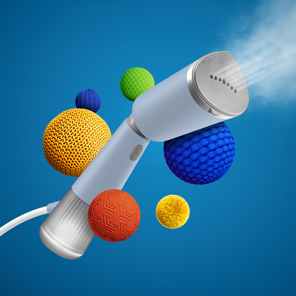 필립스 5000시리즈 핸디형 스팀다리미+2in1 장갑 파우치 스카이 블루