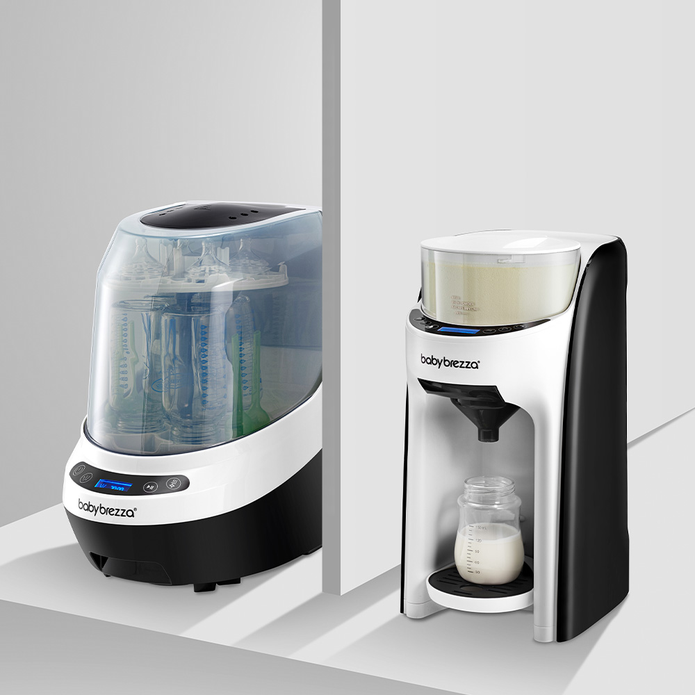 베이비 브레짜 젖병세척기 블랙 + 분유제조기 블랙