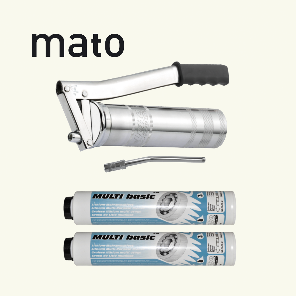 독일마토 구리스주입기 구리스건 펌프 그리스건 카트리지용 루브셔틀 MATO - 상세 이미지 4