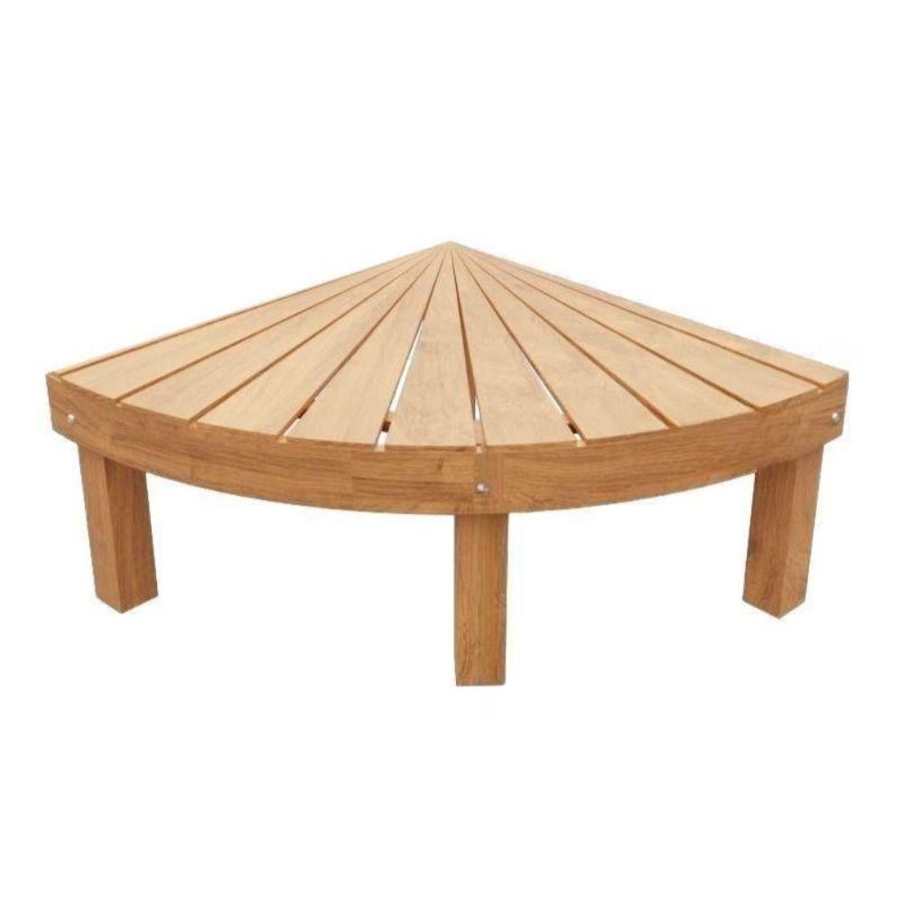 원목 평상 정자 마당 마루 데크 테라스 정원 좌탁 100x100x40cm-노랑 - 상품 이미지