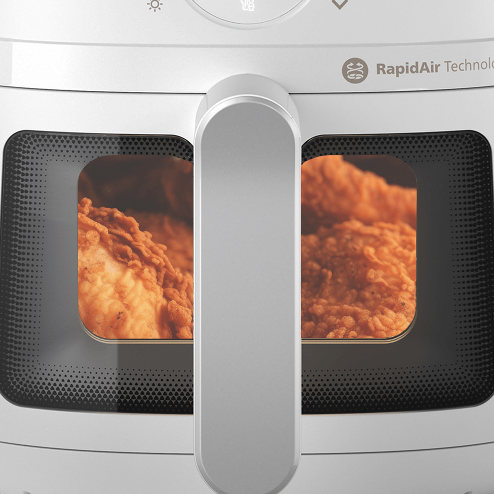 필립스 2000시리즈 보이는 에어프라이어 4.2L 하인즈 증정 화이트