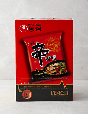 신라면 20개 + 짜파게티 5개