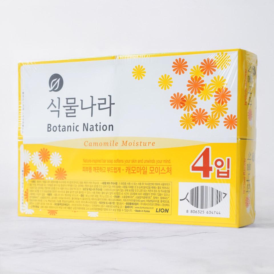 메가마트 라이온 식물나라 캐모마일모이스춰 90gx4입 - 상세 이미지 2