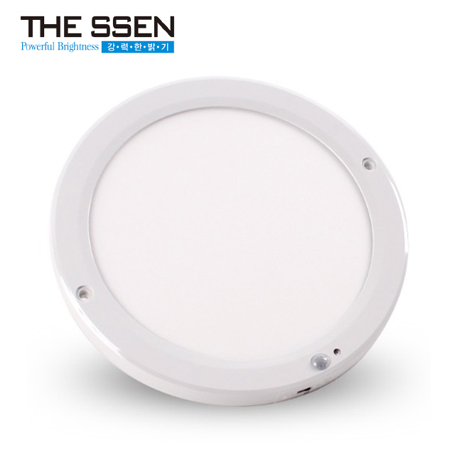더쎈 LED 슬림엣지 원형센서 25cm(외경사이즈 10인치) 20W - 상품 이미지