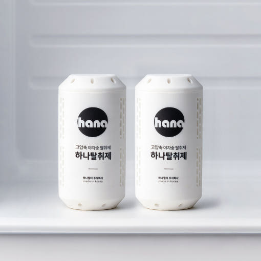 하나필터 탈취제 사용 모습